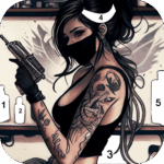 Tattoo Coloring games Mod Apk 1.0.85 for android