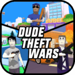 Dude Theft Wars FPS Open world Mod Apk 0.9.0.9f3 for android
