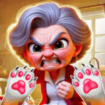 Angry Gran VS Naughty Cat Sim Mod Apk 1.13 for android