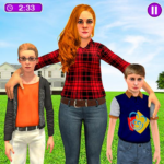 Virtual Family Mom Babysitting Mod Apk 1.5 for android