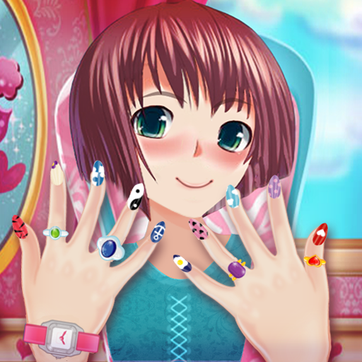 Anime Girl Nail Salon Manicure Mod Apk 1.2.7 for android