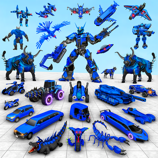 Bull Robot Car Game Mod Apk 6.4 for android