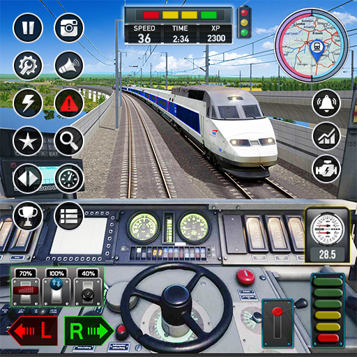 City Train Game 3d Train games Mod Apk 3.4.3 for android