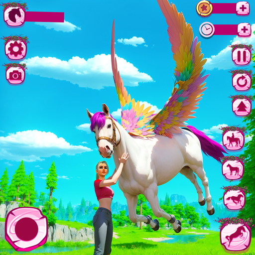 My Flying Unicorn Horse Game Mod Apk 1.49 for android