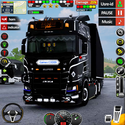 Real Truck Driving Truck Games Mod Apk 2.4 for android
