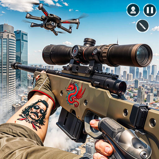Sniper Shooting Game Offline Mod Apk 1.4.9 for android