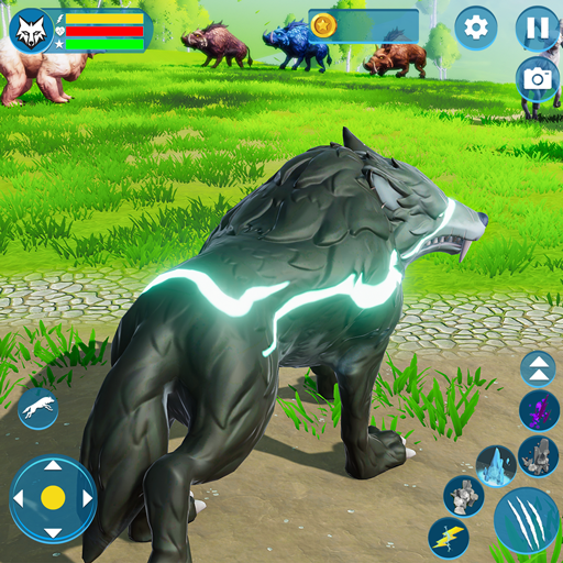 Virtual Wild Wolf Family Sim Mod Apk 2.0 for android