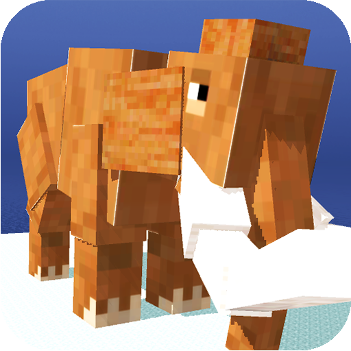 Blocky Dino Park Mammoth Rage Mod Apk 9 for android
