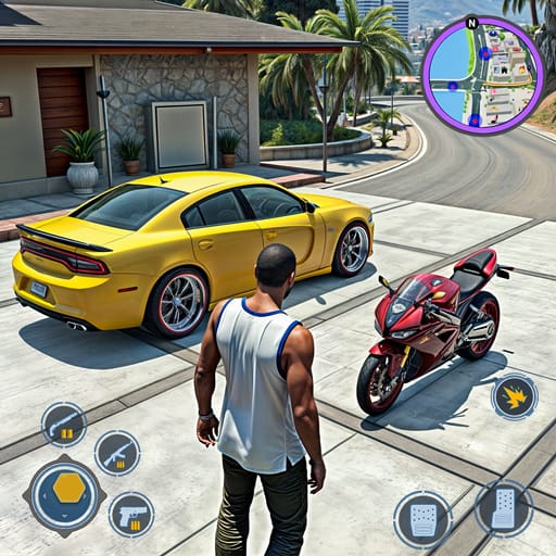 Car Thief Game & Stealing Cars Mod Apk 7.6 for android