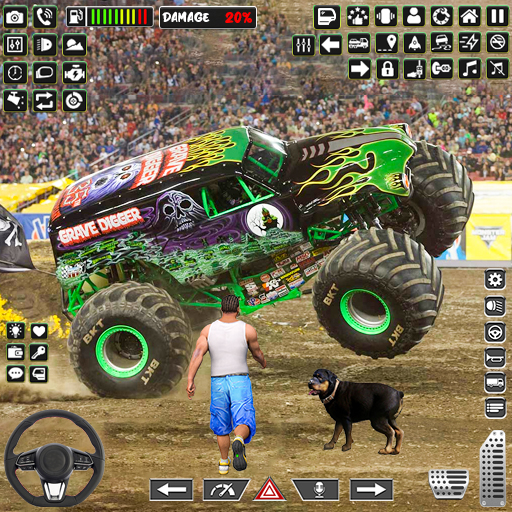 Extreme Monster Truck Game 3D Mod Apk 1.1 for android
