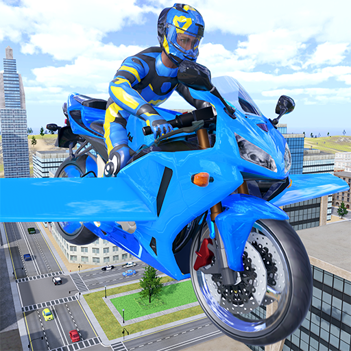 Flying Motorbike Simulator Mod Apk 1.35 for android