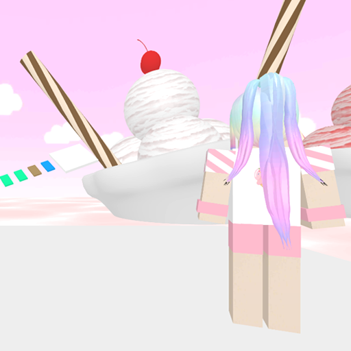 Ice cream swirl parkour girl Mod Apk 1.01025 for android
