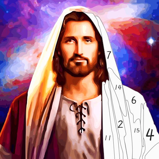 Jesus Coloring Book Color Game Mod Apk 5.6 for android