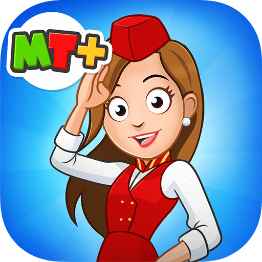 My Town Airport games for kids Mod Apk 7.03.01 for android