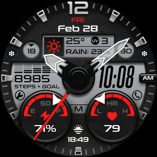 OMG 343 Hybrid Retro Watch Mod Apk VARY [Pro] for android