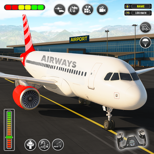 Pilot Airplane Simulator Games Mod Apk 3.0 for android
