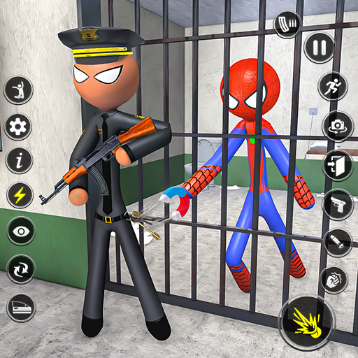 Spider Stick Hero Prison Break Mod Apk 1.3.8 for android