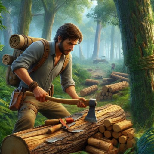 Wood Cutting Idle Lumberjack Mod Apk 2.5 for android