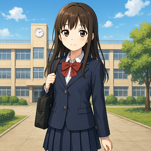 Anime Girl High School Games Mod Apk 1.8 for android
