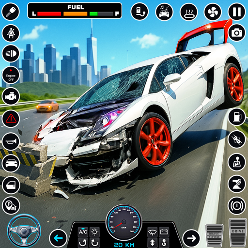Crazy Car Crash Simulator Mod Apk 1.5 for android