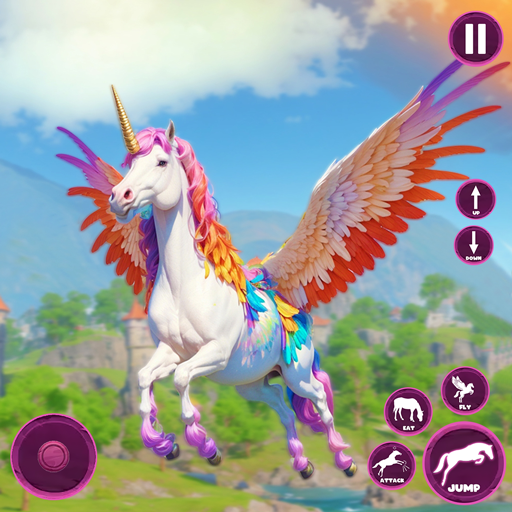 Flying Horse Unicorn Game Mod Apk 1.32 for android