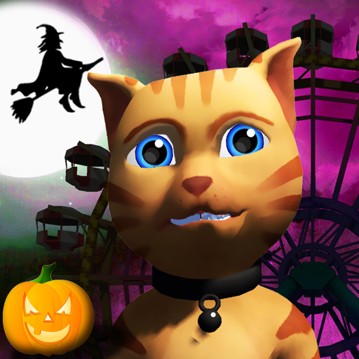 Halloween Cat Theme Park 3D Mod Apk 2.1.2 for android