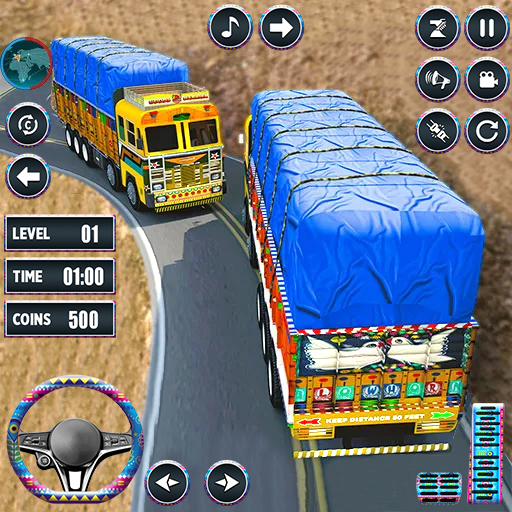 Indian Truck Drive Lorry Game Mod Apk 0.1 for android