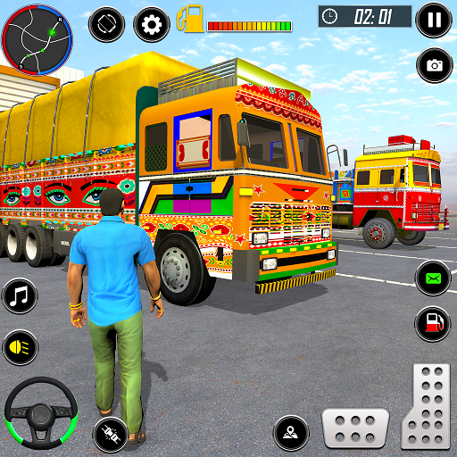 Indian Truck Game 3D Simulator Mod Apk 5.4 for android
