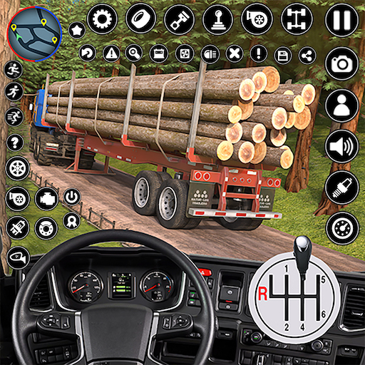 Log Transporter Truck Driving Mod Apk 1.12 for android