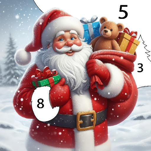 Santa Color Paint By Number Mod Apk 1.2.7 for android