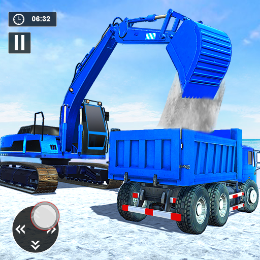 Snow Excavator Road Truck Game Mod Apk 3.5 for android