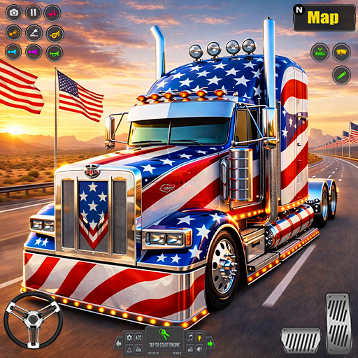 America Cargo Truck Driving 3D Mod Apk 0.5 for android