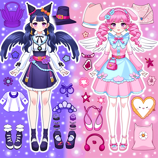 Anime Dress Up Game・Magic Doll Mod Apk 1.1.1 for android