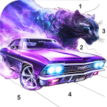 Cars, Transport Coloring Games Mod Apk 1.0.54 for android
