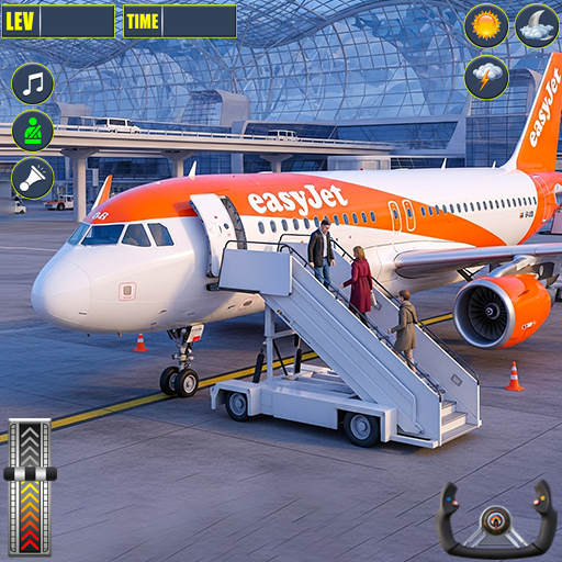 Real Airplane Flying Sim 3D Mod Apk 0.58 for android