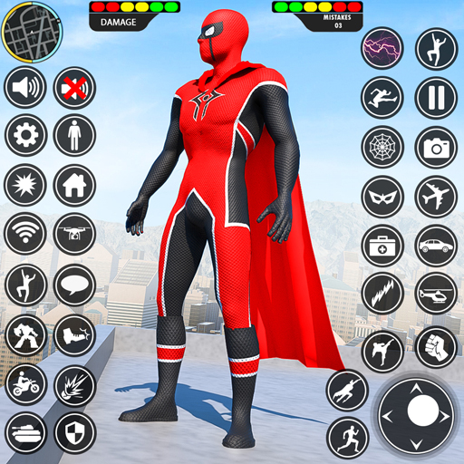 Rope Hero Spider Hero Man Game Mod Apk 1.29 for android