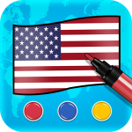 Color & Paint The Flag 2025 Mod Apk 5.8 for android