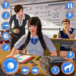 High School Education Game Mod Apk 12.4 for android
