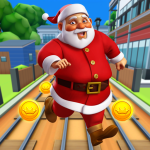 Subway Santa Xmas Run Mod Apk 10.3.0 for android