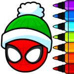 Superhero Coloring Book Games Mod Apk 5.1 for android