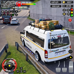 Van Taxi Games Offroad Driving Mod Apk 1.45 for android